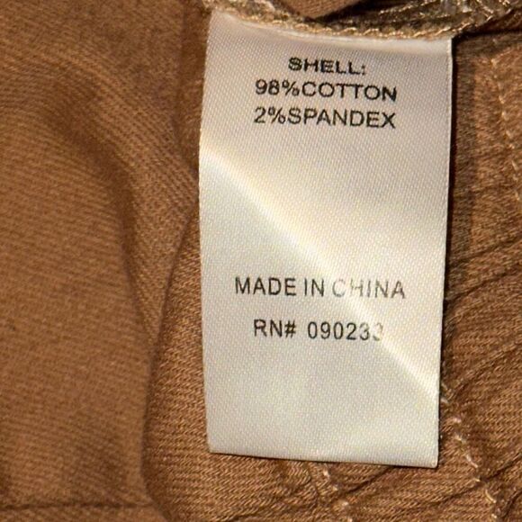 PS/LA Brown High Rise Drawstring Stretch Cargo Jogger Pants by PS/LA size Small - Picture 4 of 12